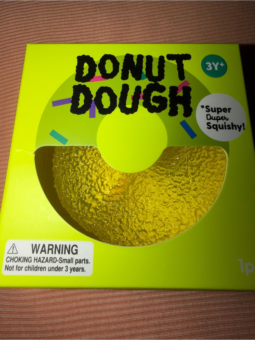 J'adore Donut Dough toy is a sensory fidget item designed for stress relief